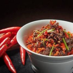 双人餐｜小炒黄牛肉+雪菜炖豆腐