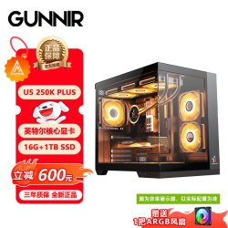 GUNNIR 智能AI 电脑主机+显卡  Core i5-12600KF B580