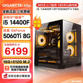 技嘉 电脑主机  Core Ultra 5 225F RTX 5060