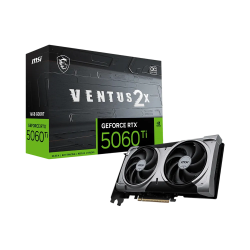 微星 GeForce RTX 5060 Ti 16G 万图师2X OC PLUS 电竞游戏专业设计AI运算智能学习台式电脑显卡 海外版