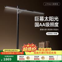 徕美视 台灯屏幕挂灯 显示器护眼学习 全光谱电脑阅读学习护眼儿童80cm L1 台座版黑色/悬臂调节/2500LX 巨幕太阳光/80cm灯体/入座感应