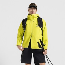 思凯乐 户外专业硬壳冲锋衣女男26新款防风防水徒步爬山登山服外套
