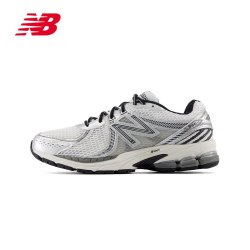 new balance Grey官方秋季复古银色透气减震运动老爹鞋ML860GB2