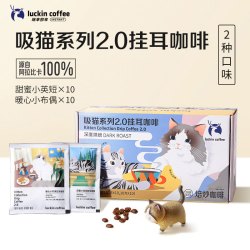 瑞幸咖啡 吸猫 2.0挂耳咖啡 200g