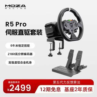 魔爪 R5 Pro 6牛米伺服直驱 双踏板套装 赛车模拟器