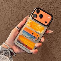 C 【裸机手感】落日橘云 iPhone6-17系列苹果手机壳