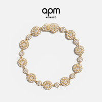 APM Monaco 金黄色Soleil太阳花手链女轻奢 生日礼物
