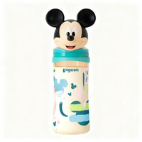 贝亲 PPSU迪士尼双把手奶瓶330ml LL号米奇印象9月+