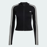 adidas 滔搏adidas阿迪达斯三叶草女子运动健身夹克外套JY2597
