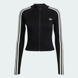 adidas 滔搏adidas阿迪达斯三叶草女子运动健身夹克外套JY2597