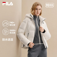 FILA斐乐 防水透湿连帽鹅绒服 女士羽绒服