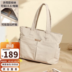 POLO 手提包女单肩包女士托特包15.6厚本笔记本电脑包商务出差送女友