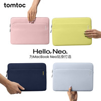tomtoc 电脑内胆包13/14英寸轻薄苹果MacBook Neo/Air电脑包笔记本保护套 薄雾蓝 13英寸（适配MacBook Air）