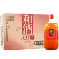 和酒 ；金色年华酒；和酒大开福三年陈 1000mL 6瓶 整箱装