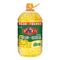 多力 臻选菜籽油 压榨 5.17L 食用油