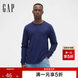 Gap 棉质 男士T恤 XS 美码S亚洲码175/88A 海军蓝