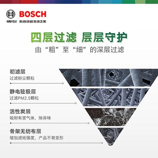 博世 适配宝马全系车型 空调滤清器两滤套装