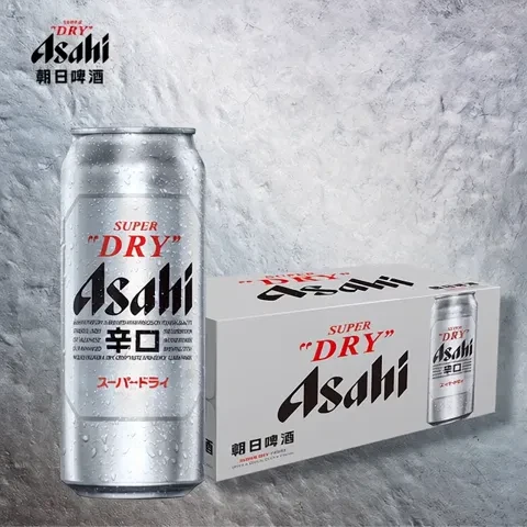 中秋送好礼：朝日啤酒 超爽啤酒 500ml*15听 国产整箱