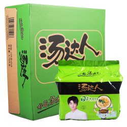 标青春 日式豚骨拉面汤达人方便面 整箱 日式豚骨拉面泡面30袋装方便