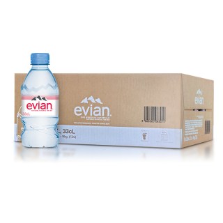 移动端：依云 英文版法国进口evian/依云天然矿泉水大瓶500ml*24瓶/整箱饮用水