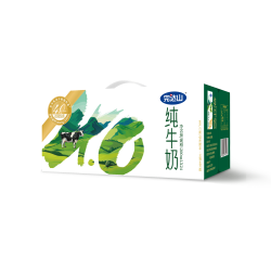 完达山 4.0克乳蛋白纯牛奶高寒生态牧场原生高钙200ml*24盒整箱
