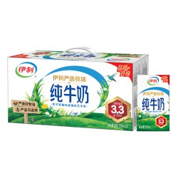 伊利 纯牛奶250ml*24盒装整箱批发正品