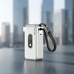 65W氮化镓双线三合一快充充电宝20000mAh大容量移动电源适用于苹果笔记本充电器