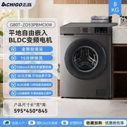 志高 G100T-SS01PA01P 洗烘一体机