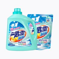 移动端：花王 洁霸洗衣液洁净浓缩去渍制菌防螨除异味家用3kg*2瓶