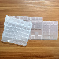 移动端：隆视 适用于狼途LT104机械键盘保护膜台式机电脑按键防尘套无线蓝牙游戏办公凹凸垫罩键位配件