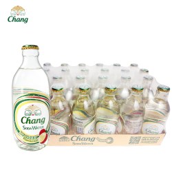 泰象 泰国原装进口 泰象苏打水荔枝味325ml*24瓶无糖气泡水整箱