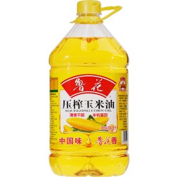 福花 压榨一级玉米油5L*1非转基因食用油鲁花正品福花官方