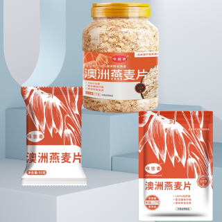 移动端：火食录 即食燕麦片藏血黑麦罐装澳洲燕麦早餐代餐原味