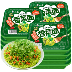 白象 香菜面12盒干拌凉方便面速食泡面拌面整箱批发