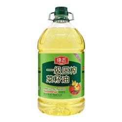 长康 一级压榨菜籽油非转基因物理压榨5L升家用清香食用油正品