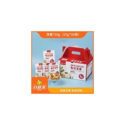 馋互 新货严选每日坚果纯坚果750g(25g*30袋)礼盒装