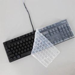 适用于联想K104办公客制化静音联想K104铝合金无线蓝牙104键台式机械键盘联想K104保护套透明键盘膜2026款