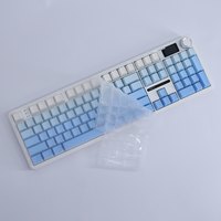 顾夏适用于狼途LT104键盘膜客制化机械键盘保护膜LT104无线蓝牙台式电脑防尘罩104键凹凸按键套全覆盖键盘垫