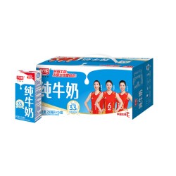 光明 常温纯牛奶营养早餐学生奶250ml*24盒整箱家庭送礼
