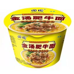 金汤肥牛方便面桶装老母鸡汤面泡面批发整箱宿舍夜宵速食