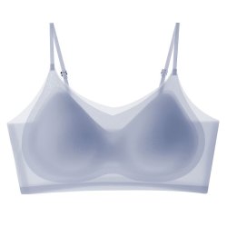 宜而爽 聚拢美背  蓝色 L 34/75ABC