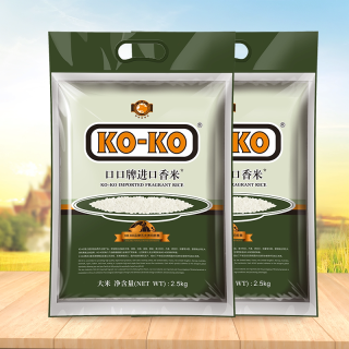 移动端：口口 KOKO大米进口香米2.5kg*2长粒香大米10斤家庭装包邮原粮进口