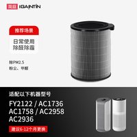 移动端：简庭 适配飞利浦空气净化器FY2122滤芯AC1736 AC2936 2958过滤网AC1758