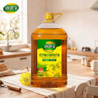 移动端：道道全 5L低芥酸浓香菜籽油非转基因物理压榨食用油家用纯正菜油