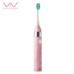 Vivid&Vogue 唯戈网红超声波懒人电动牙刷女成人款充电式情侣家用美白智能防水