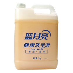 蓝月亮 健康洗手液5kg大桶装酒店医院学校商场商用家用补充装10斤