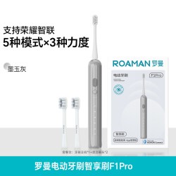 罗曼 电动牙刷智能一对情侣套装生日礼物结婚新婚礼盒装超声波男女