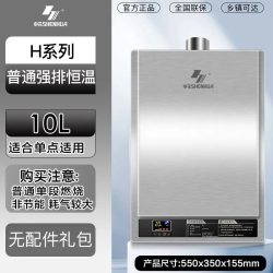 申花 燃气热水器恒温抑菌节能安全智能变频天然气液化气家用平衡式