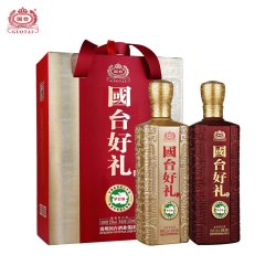 国台 好礼酒 53%vol 酱香型白酒 500ml