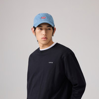 Levi's 男士美式复古休闲LOGO印花长袖T恤 008S8-0000